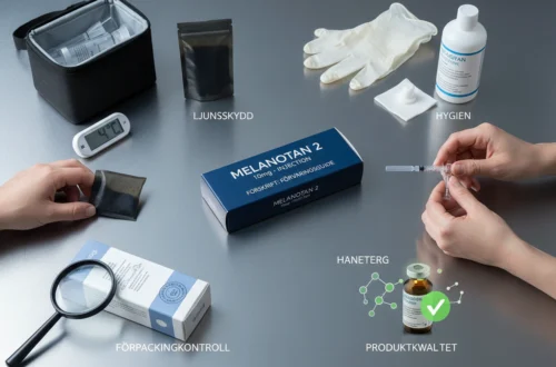 Förvaringsguide för Melanotan 2 10 mg-injektion
