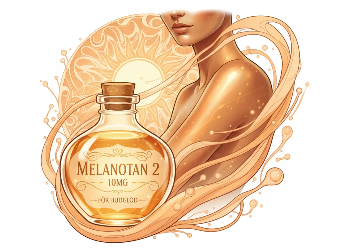 Melanotan 2 10mg för hudglöd
