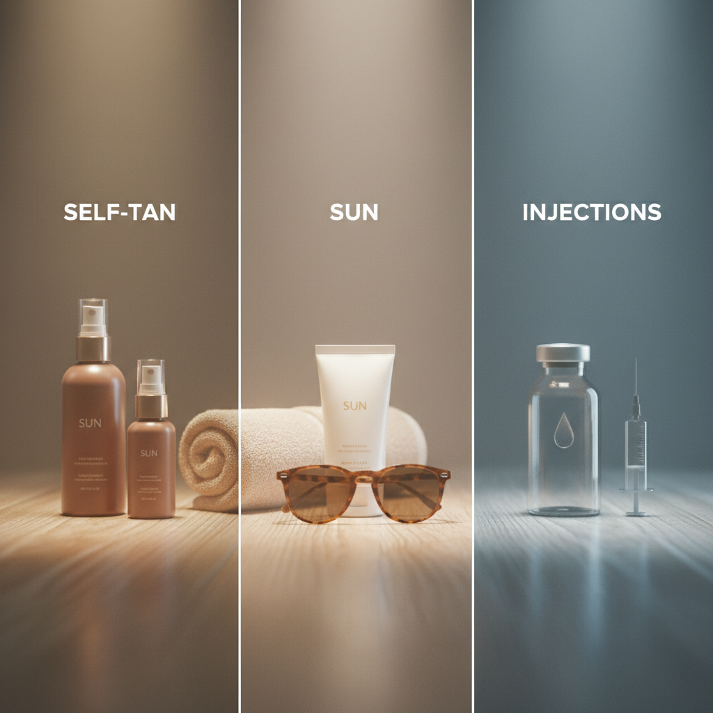 Melanotan 2 vs andra tanningalternativ